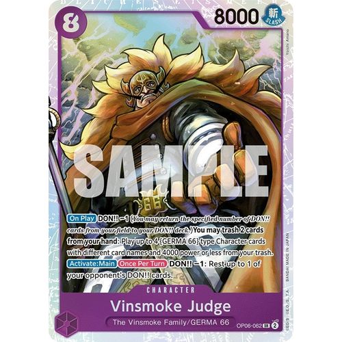 Vinsmoke Judge (OP06 - 062) [Wings of the Captain] - PokéBox Australia