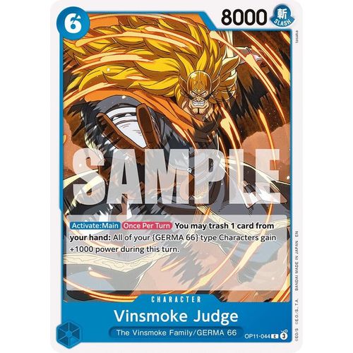Vinsmoke Judge (OP11 - 044) [A Fist of Divine Speed] - PokéBox Australia