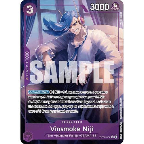 Vinsmoke Niji (OP06 - 064) (Full Art) (OP06 - 064) [Premium Booster - The Best - ] - PokéBox Australia