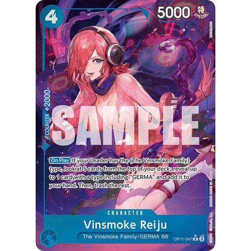 Vinsmoke Reiju (Alternate Art) (OP11 - 047) [A Fist of Divine Speed] - PokéBox Australia