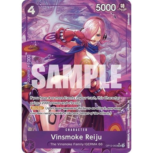 Vinsmoke Reiju (Alternate Art) (OP12 - 063) (Legacy of the Master) - PokéBox Australia