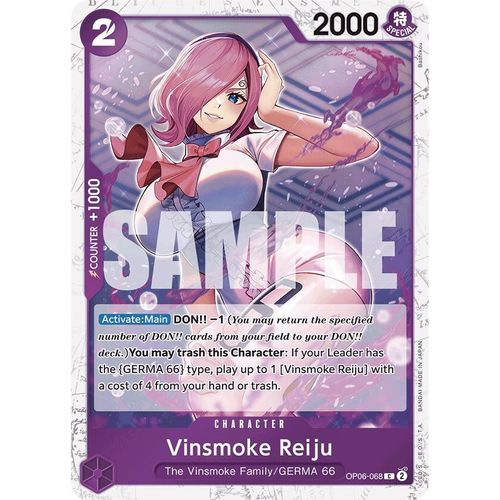 Vinsmoke Reiju (OP06 - 068) (Jolly Roger Foil) (OP06 - 068) [Premium Booster - The Best - ] - PokéBox Australia