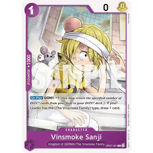 Vinsmoke Sanji (OP07 - 061) [500 Years in the Future] - PokéBox Australia