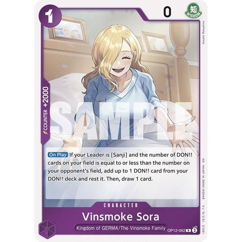 Vinsmoke Sora (OP12 - 062) (Legacy of the Master) - PokéBox Australia