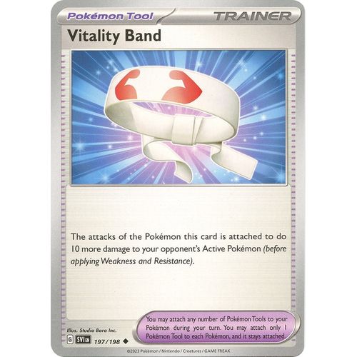 Vitality Band (197/198) [SV01: Scarlet & Violet Base Set] - PokéBox Australia