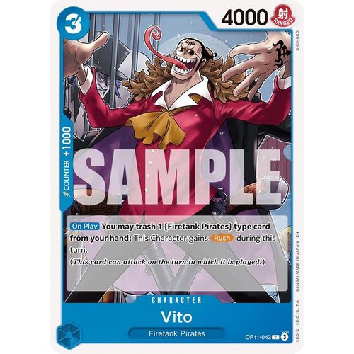 Vito (OP11 - 042) [A Fist of Divine Speed] - PokéBox Australia