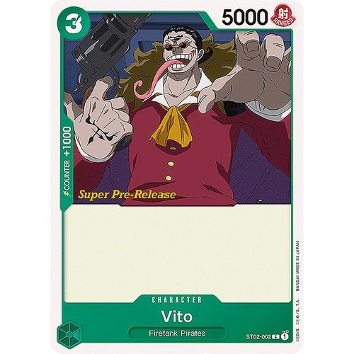 Vito (ST02 - 002) [Super Pre - Release Starter Deck 2: Worst Generation] - PokéBox Australia
