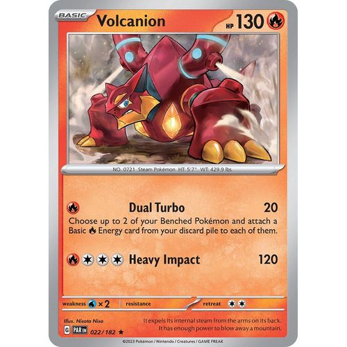 Volcanion (022/182) [SV04: Paradox Rift] - PokéBox Australia