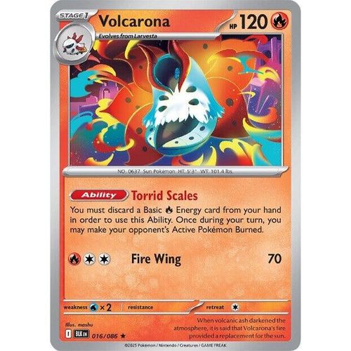 Volcarona (016/086) (SV: Black Bolt) - PokéBox Australia