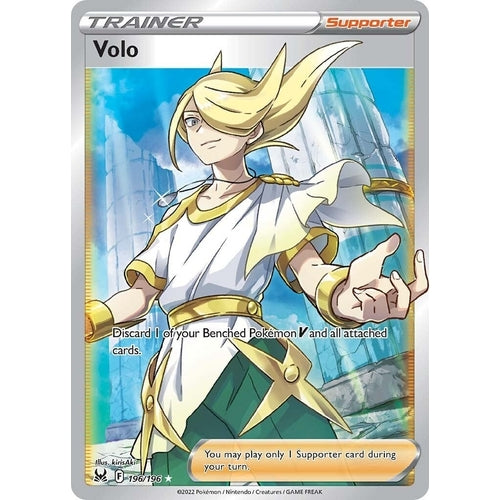 Volo (Full Art) (196/196) (SWSH11: Lost Origin) - PokéBox Australia