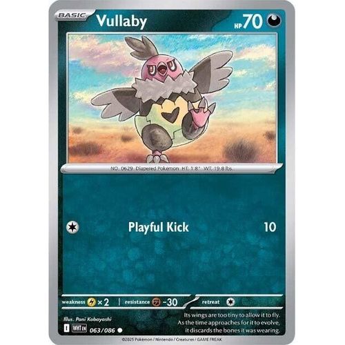 Vullaby (063/086) (SV: White Flare) - PokéBox Australia
