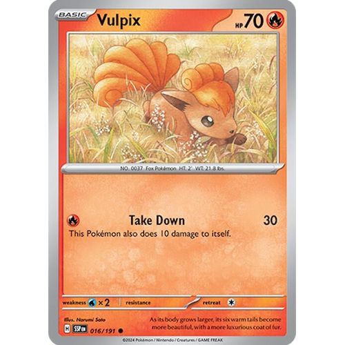 Vulpix (016/191) [SV08: Surging Sparks] - PokéBox Australia