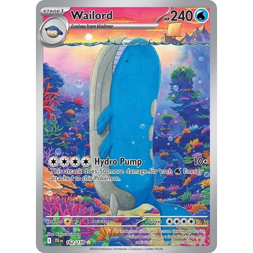 Wailord (162/159) (SV09: Journey Together) - PokéBox Australia