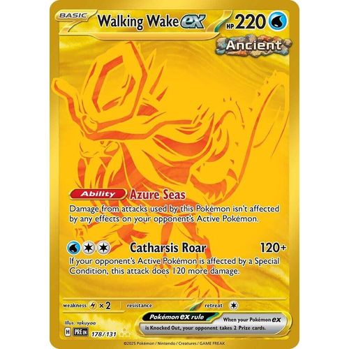 Walking Wake ex (178/131) [SV: Prismatic Evolutions] - PokéBox Australia