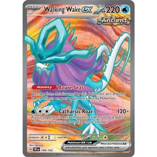 Walking Wake ex (189/162) [SV05: Temporal Forces] - PokéBox Australia