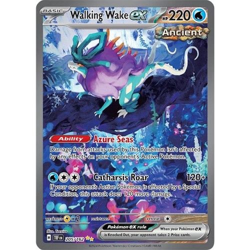 Walking Wake ex (205/162) [SV05: Temporal Forces] - PokéBox Australia