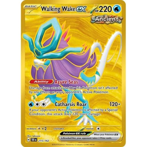 Walking Wake ex (215/162) [SV05: Temporal Forces] - PokéBox Australia