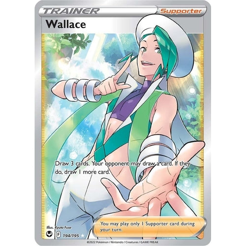 Wallace (Full Art) (194/195) (SWSH12: Silver Tempest) - PokéBox Australia