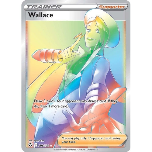 Wallace (Secret) (208/195) (SWSH12: Silver Tempest) - PokéBox Australia