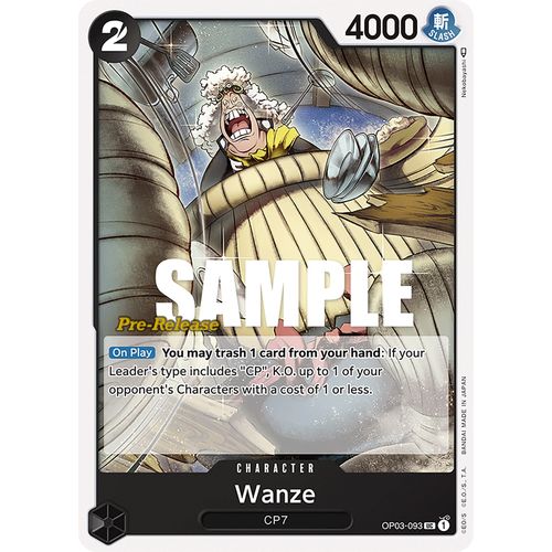 Wanze (OP03 - 093) [Pillars of Strength Pre - Release Cards] - PokéBox Australia