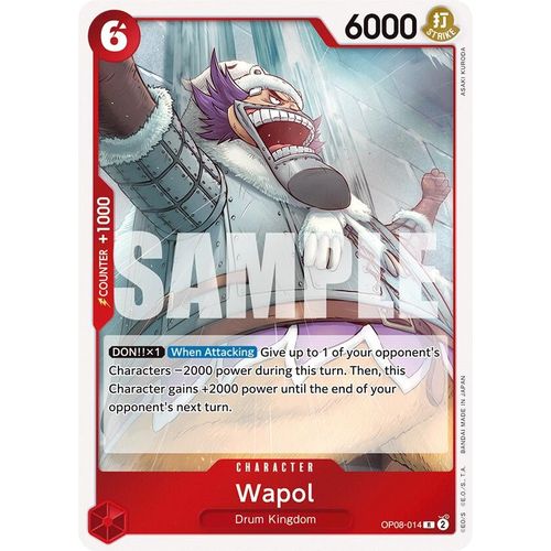 Wapol (OP08 - 014) [Two Legends] - PokéBox Australia