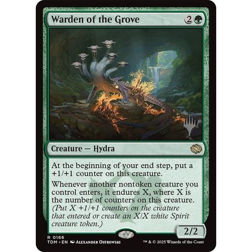 Warden of the Grove (166) (Promo Pack: Tarkir: Dragonstorm) - PokéBox Australia