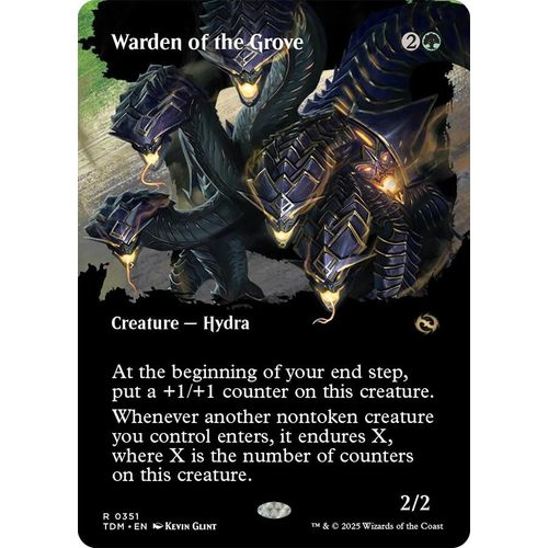 Warden of the Grove (Borderless) (351) (Tarkir: Dragonstorm) - PokéBox Australia