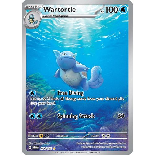 Wartortle (171/165) [SV: Scarlet & Violet 151] - PokéBox Australia