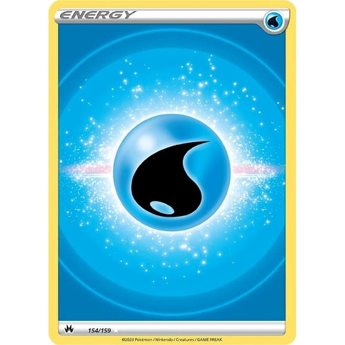 Water Energy (Texture Full Art) (154/159) (Crown Zenith) - PokéBox Australia