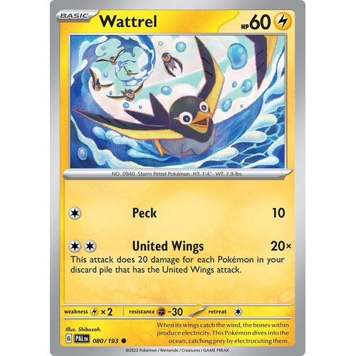 Wattrel (080/193) [SV02: Paldea Evolved] - PokéBox Australia