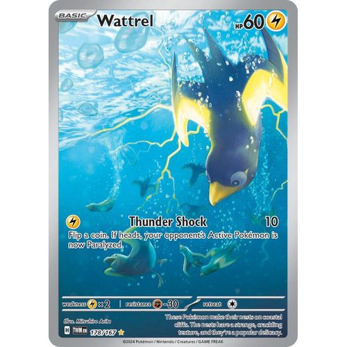 Wattrel (178/167) [SV06: Twilight Masquerade] - PokéBox Australia