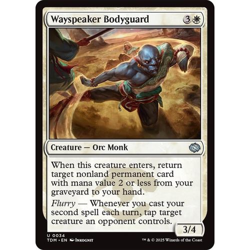 Wayspeaker Bodyguard (34) (Tarkir: Dragonstorm) - PokéBox Australia