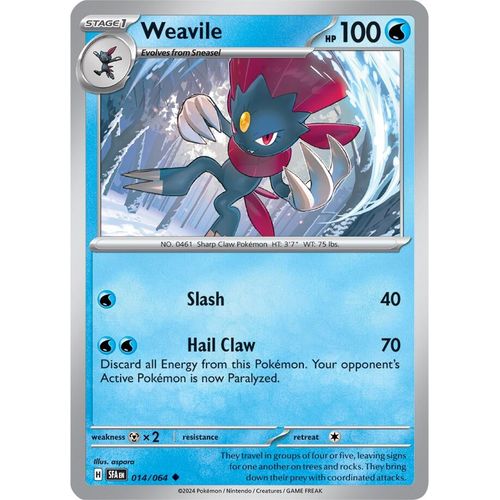 Weavile (014/064) [SV: Shrouded Fable] - PokéBox Australia