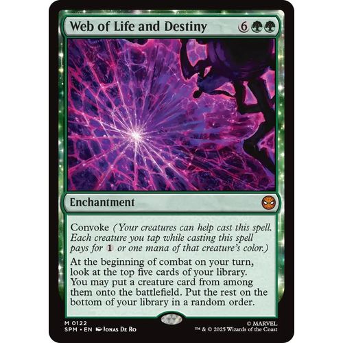 Web of Life and Destiny (122) (Marvel's Spider - Man) - PokéBox Australia