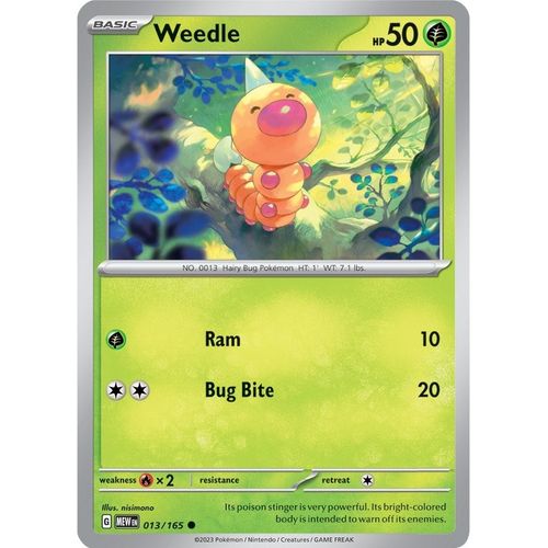 Weedle (013/165) [SV: Scarlet & Violet 151] - PokéBox Australia