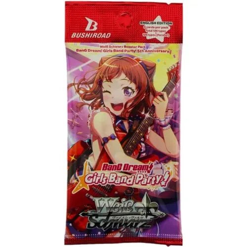 Weiss Schwarz - BanG Dream! Girls Band Party! 5th Anniversary Booster Box - English - PokéBox Australia