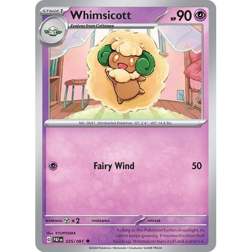 Whimsicott (035/091) [SV: Paldean Fates] - PokéBox Australia