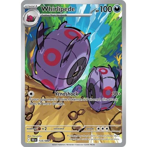 Whirlipede (133/086) (SV: Black Bolt) - PokéBox Australia