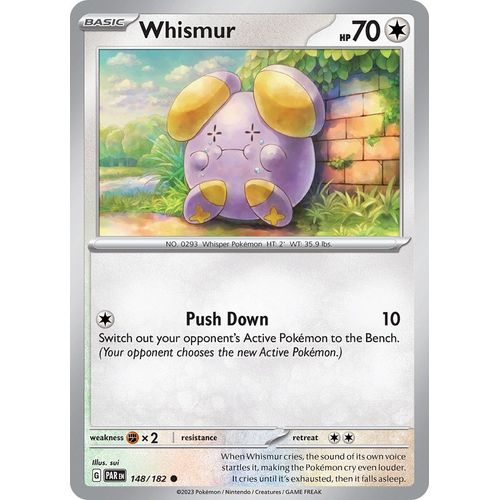 Whismur (148/182) [SV04: Paradox Rift] - PokéBox Australia