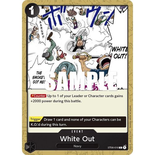 White Out (ST06 - 016) [Starter Deck 6: Absolute Justice] - PokéBox Australia