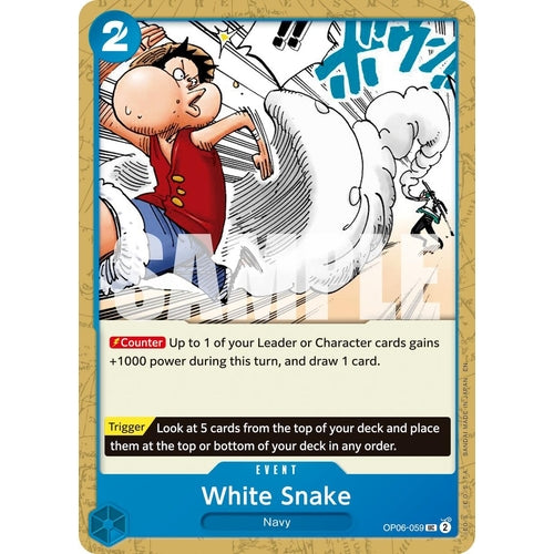 White Snake (Reprint) (OP06 - 059) (Premium Booster - The Best - Vol. 2) - PokéBox Australia
