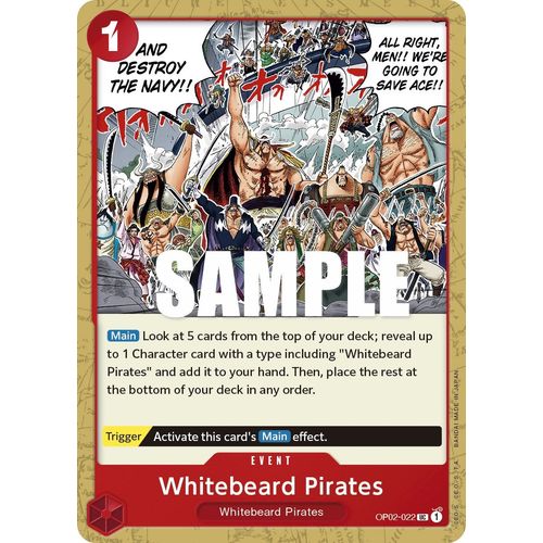 Whitebeard Pirates (OP02 - 022) [Paramount War] - PokéBox Australia