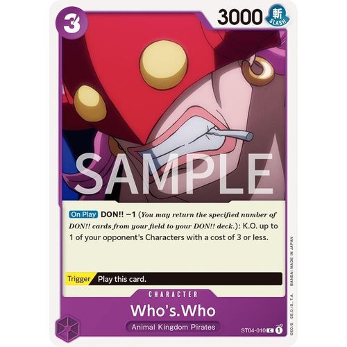 Who's.Who (ST04 - 010) [Revision Pack Cards] - PokéBox Australia
