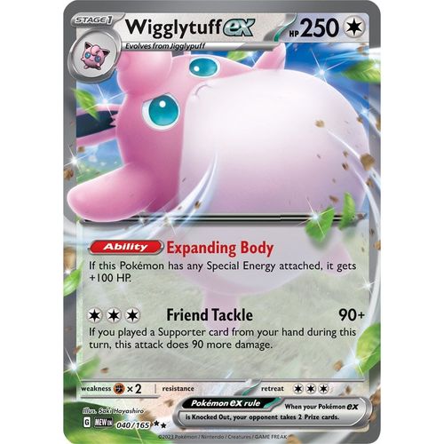 Wigglytuff ex (040/165) [SV: Scarlet & Violet 151] - PokéBox Australia