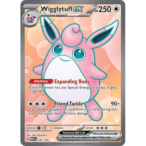 Wigglytuff ex (187/165) [SV: Scarlet & Violet 151] - PokéBox Australia
