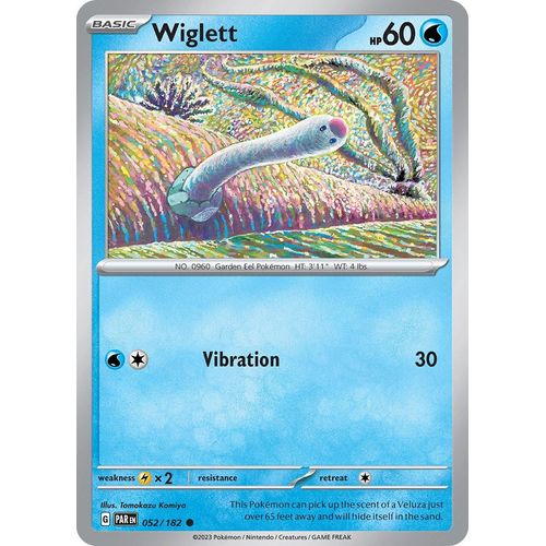 Wiglett (052/182) [SV04: Paradox Rift] - PokéBox Australia