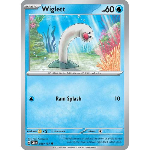 Wiglett (058/197) [SV03: Obsidian Flames] - PokéBox Australia