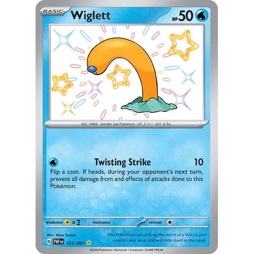 Wiglett (121/091) [SV: Paldean Fates] - PokéBox Australia
