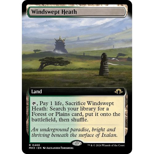 Windswept Heath (Extended Art) (466) [Modern Horizons 3] - PokéBox Australia