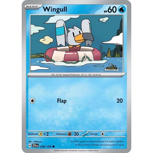Wingull (038/159) (SV09: Journey Together) - PokéBox Australia